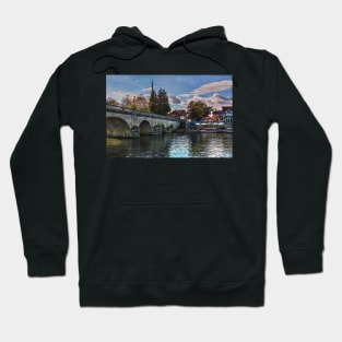 Wallingford Bridge Into The Town Hoodie